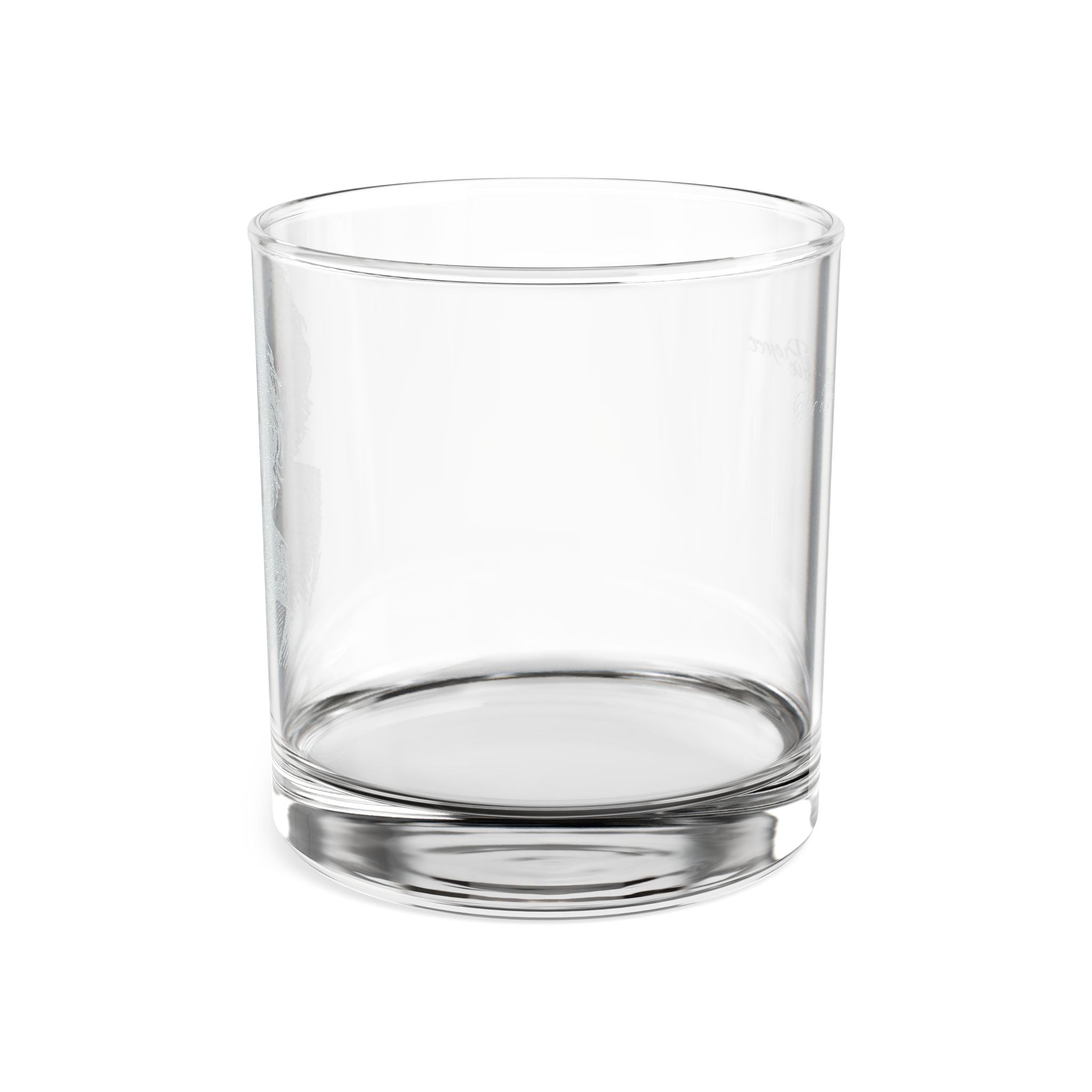 Engraved Joker Portrait Whiskey Glass — 10.5oz Rocks Tumbler