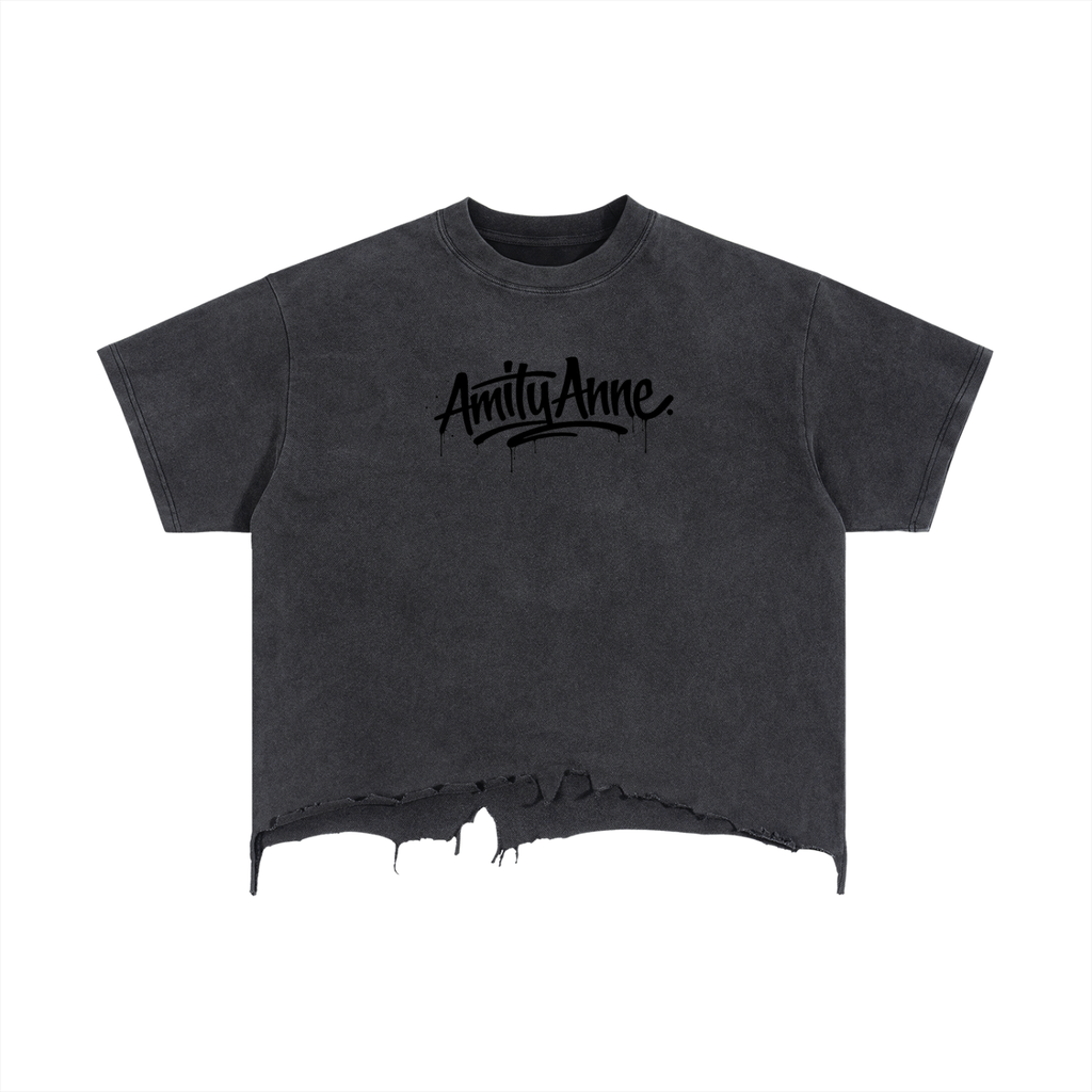 Amity Anne Distressed Women's T-Shirt